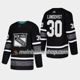 New York Rangers Henrik Lundqvist 30 2019 All-Star Adidas Schwarz Trikot Authentic - Herren